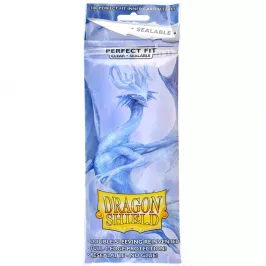 Протекторы Dragon Shield Perfect Fit: Sealable - Clear (100 шт., 63х88 мм) картинка 375502 - МосИгра